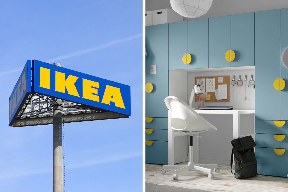 prezzo ribassato per la combinazione mobili SMÅSTAD/PLATSA di Ikea