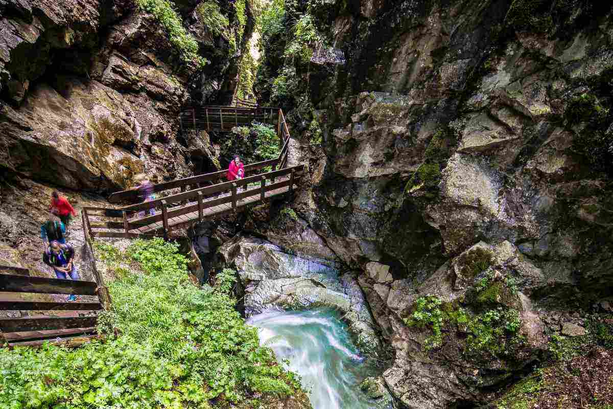 come raggiungere le cascate di Stanghe