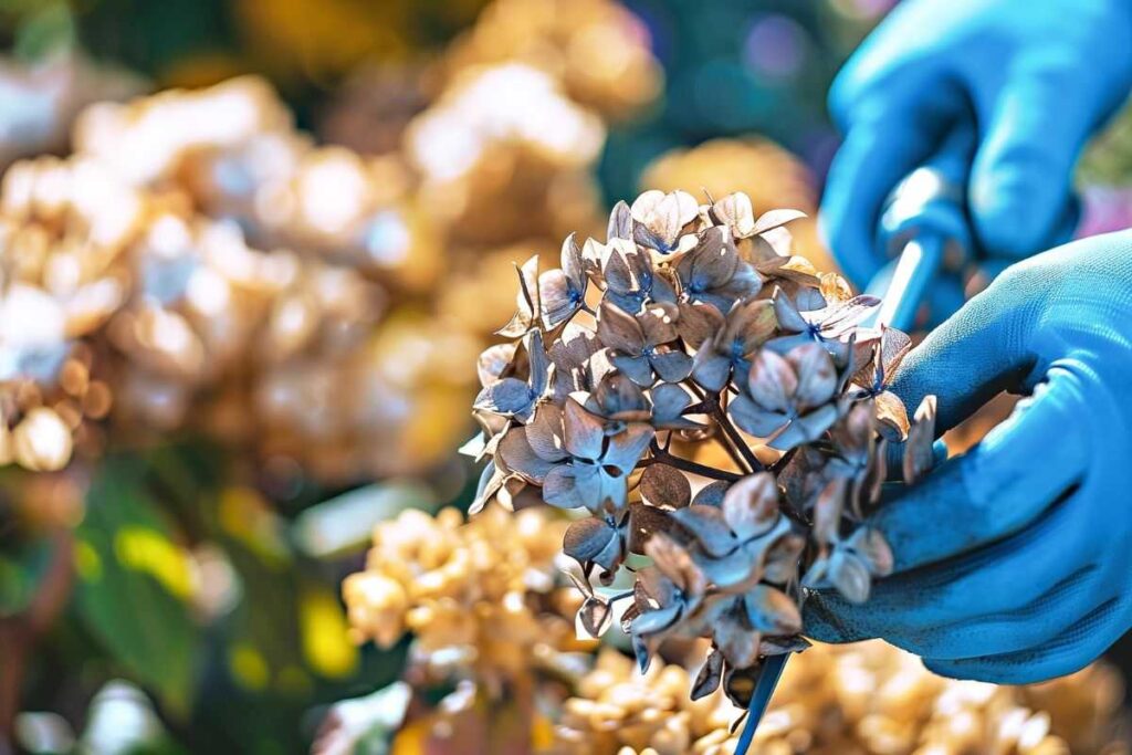 perché è importante potare ortensie in autunno