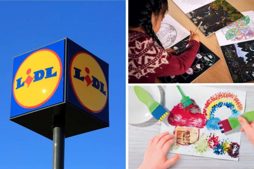 arrivano set creativi per bambini da Lidl