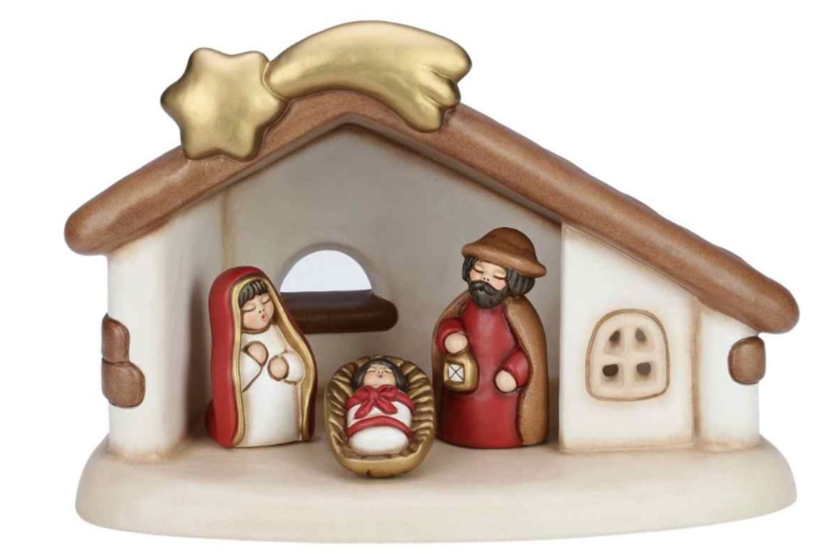 regala il presepe completo della Thun