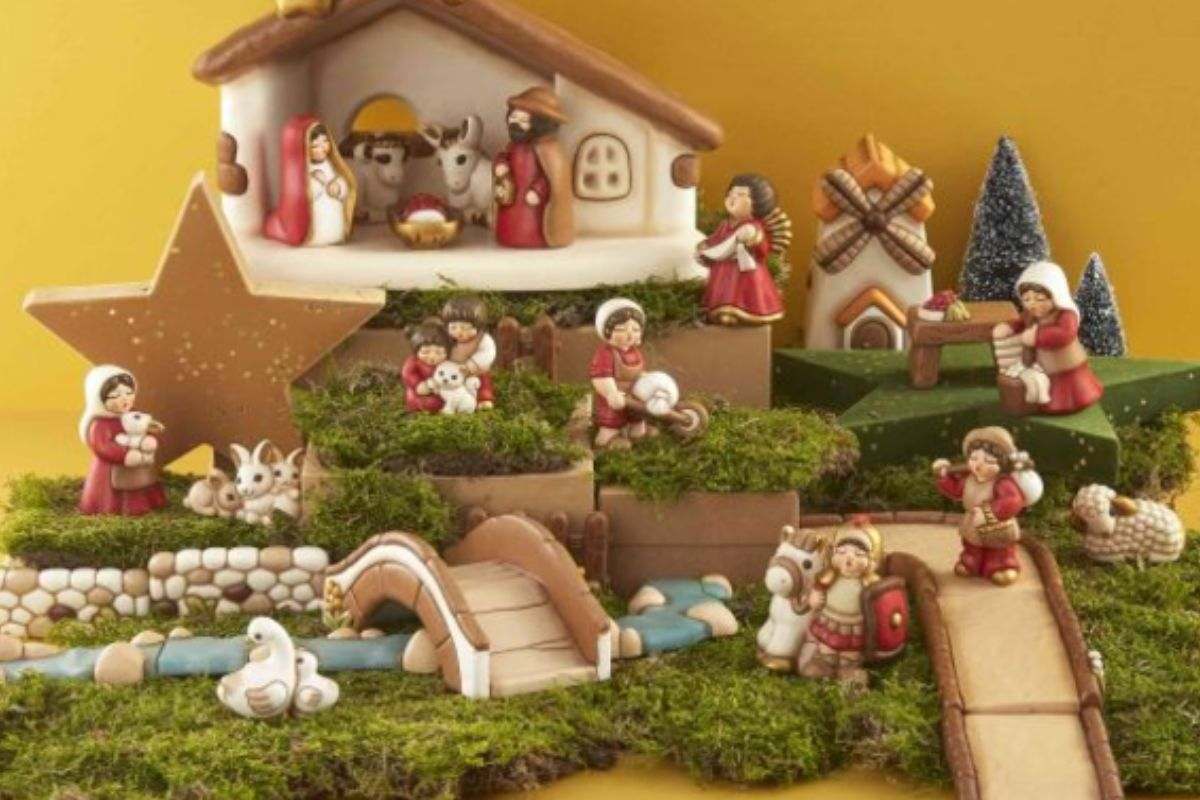 addobba casa con il presepe Thun 