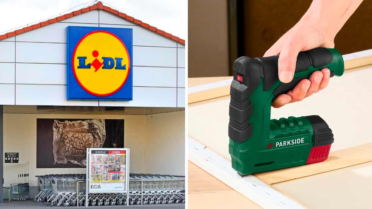 sparapunti ricaricabile Parkside da Lidl